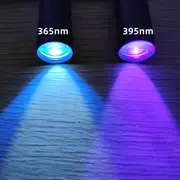 alonefire sv66 uv zoom flashlight led 365nm usb rechargeable ultraviolet check invisible ore money pets stain cat tinea marker details 2