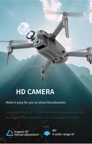 s17 foldable drone:dual camera, s17 foldable drone dual camera vr 3d led light obstacle avoidance gesture talking photo more plus carrying bag details 2