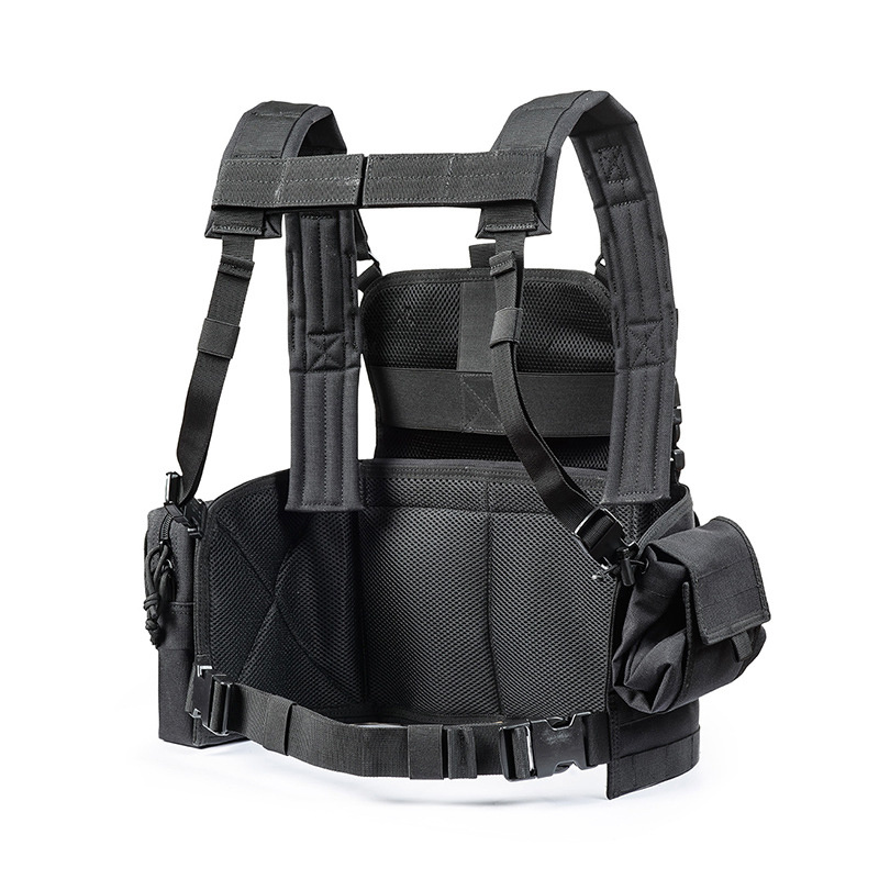 enhance your airsoft paintball experience with this adjustable modular tactical vest details 4