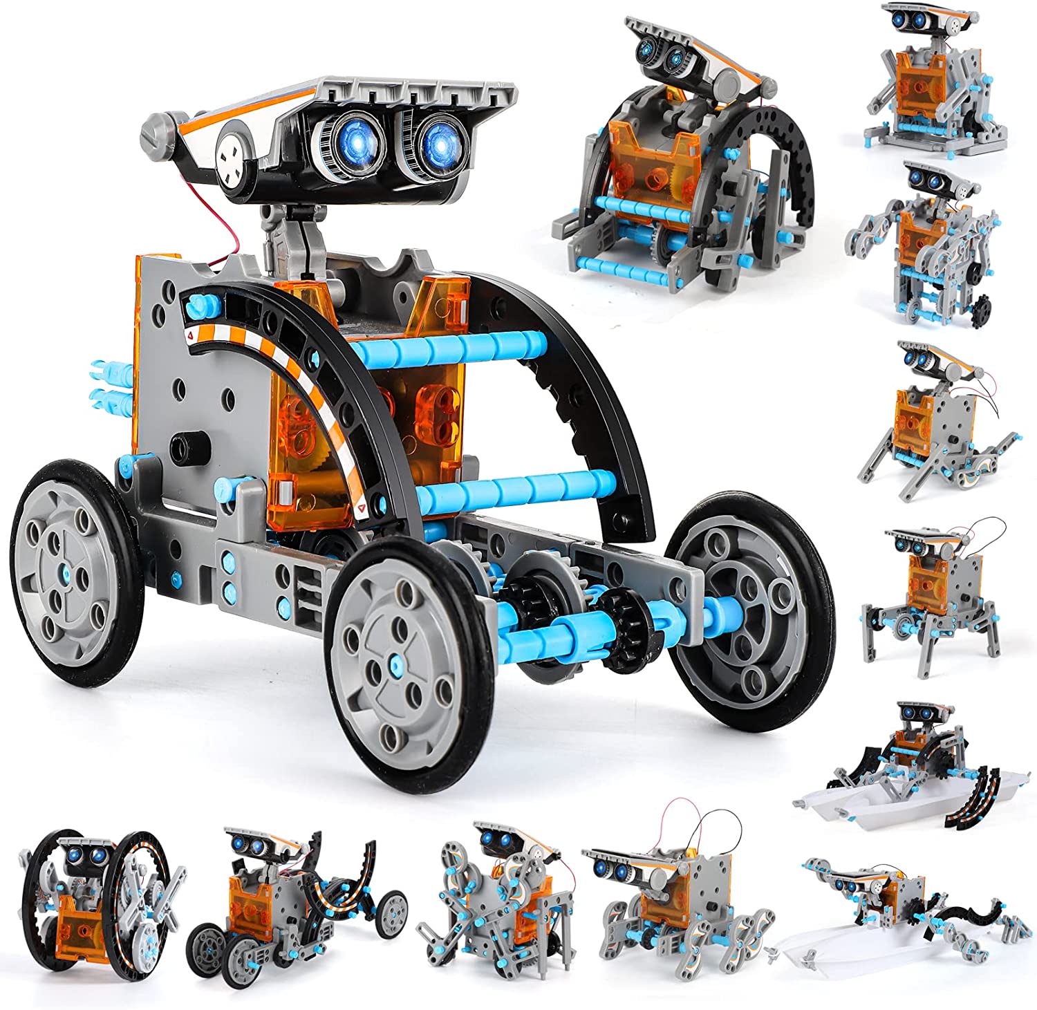12 in 1 stem solar robot kit educational science experiment set perfect gift for kids boys girls christmas and halloween gift thanksgiving gift details 1