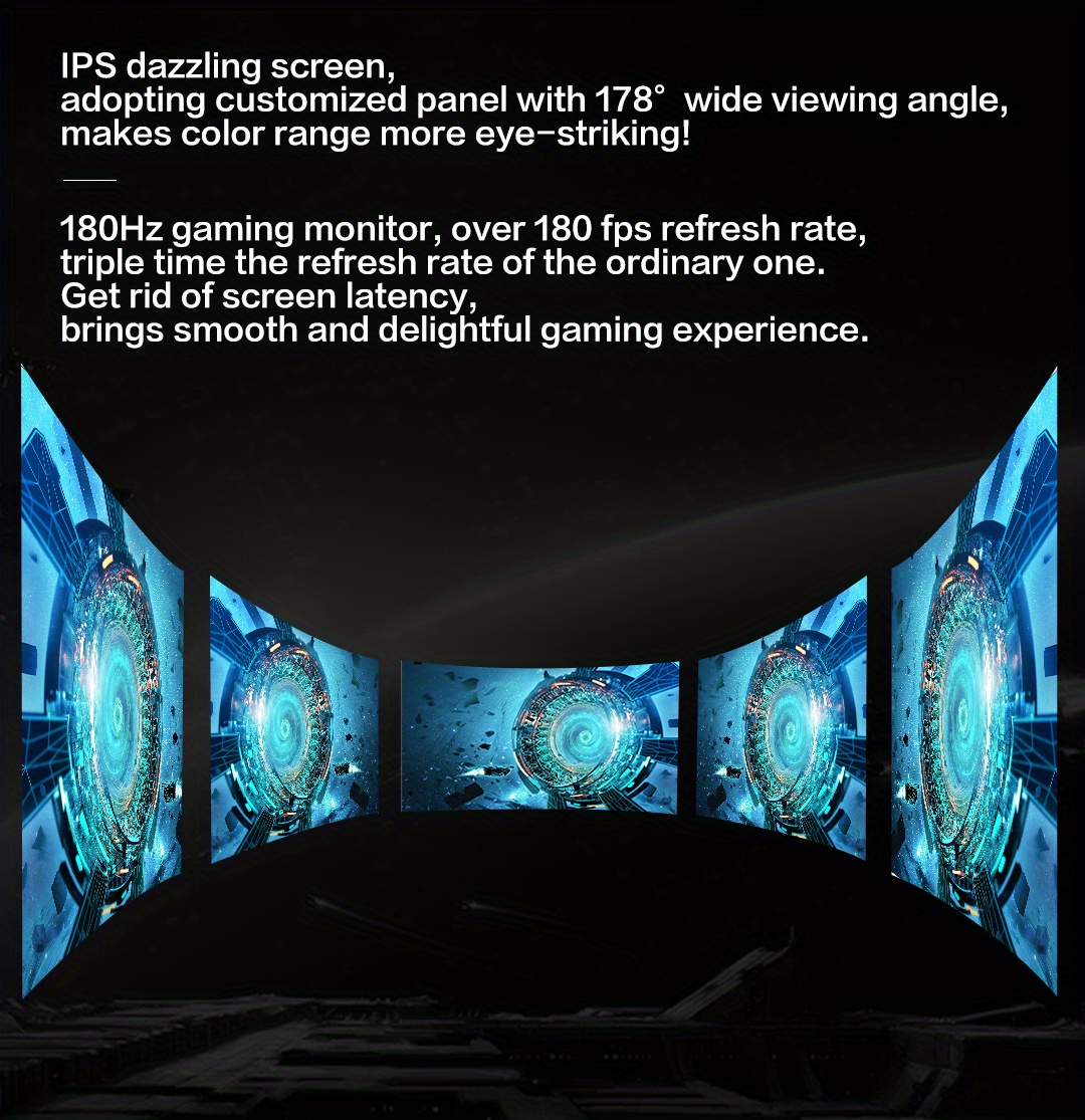 upgrade your gaming experience with the ipason gf240 23 8 180hz e sport monitor with freesync support details 1