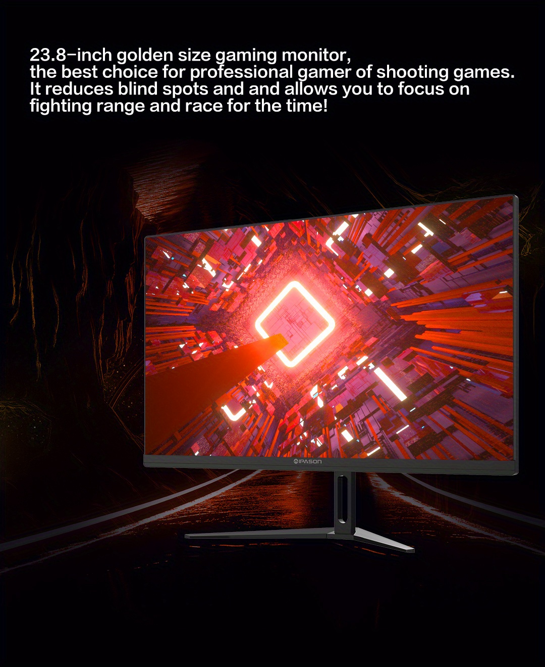 upgrade your gaming experience with the ipason gf240 23 8 180hz e sport monitor with freesync support details 3