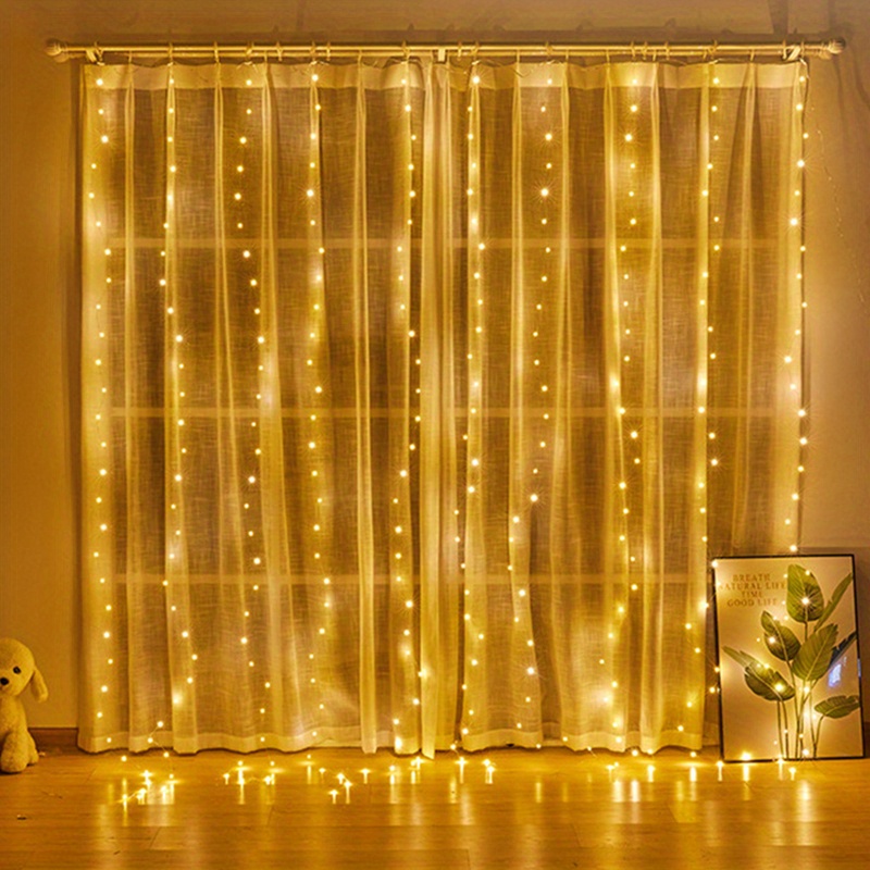 brighten up your home with this  9 8ft led curtain string light perfect for weddings christmas more details 1