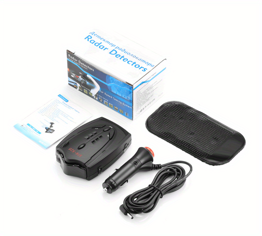 new upgraded car radar detector str 525 universal mobile speed radar detector device full frequency receiving x k ka ct with real time voice promp details 4