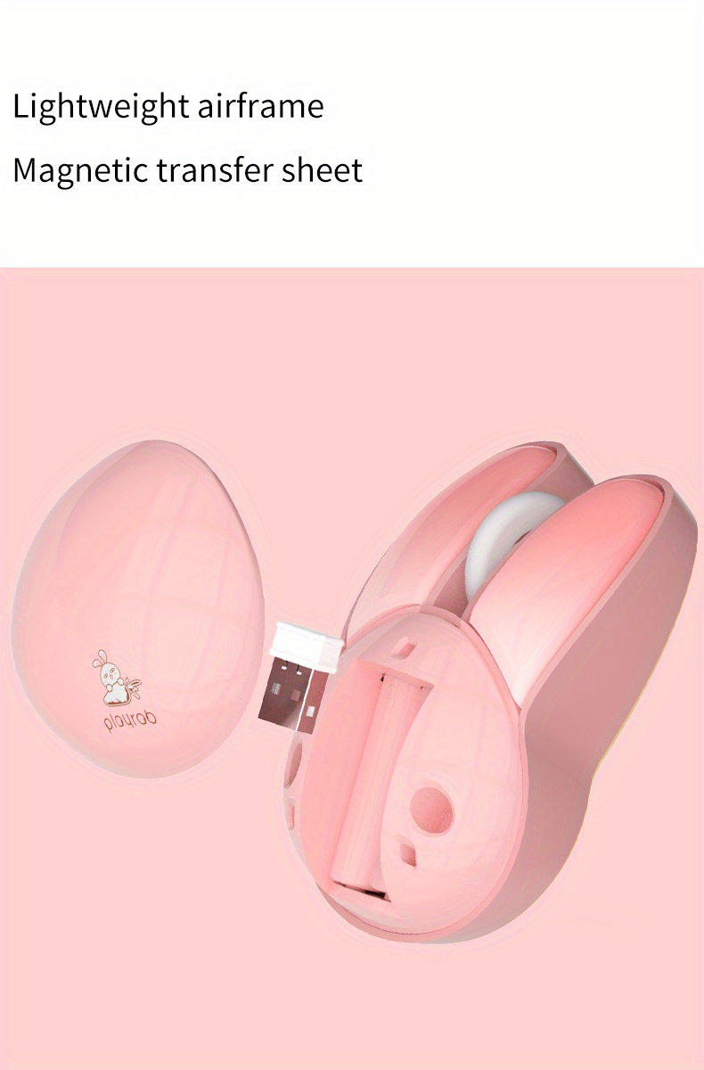 pippi rabbit wireless silent mouse details 5