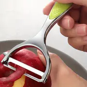 1pc fruit peeler vegetable peeler creative peeler metal peeler potato peeler kitchen peeler melon planer reusable pear peeler carrots peelers kitchen tools kitchen stuff kitchen gadgets kitchen accessories details 3