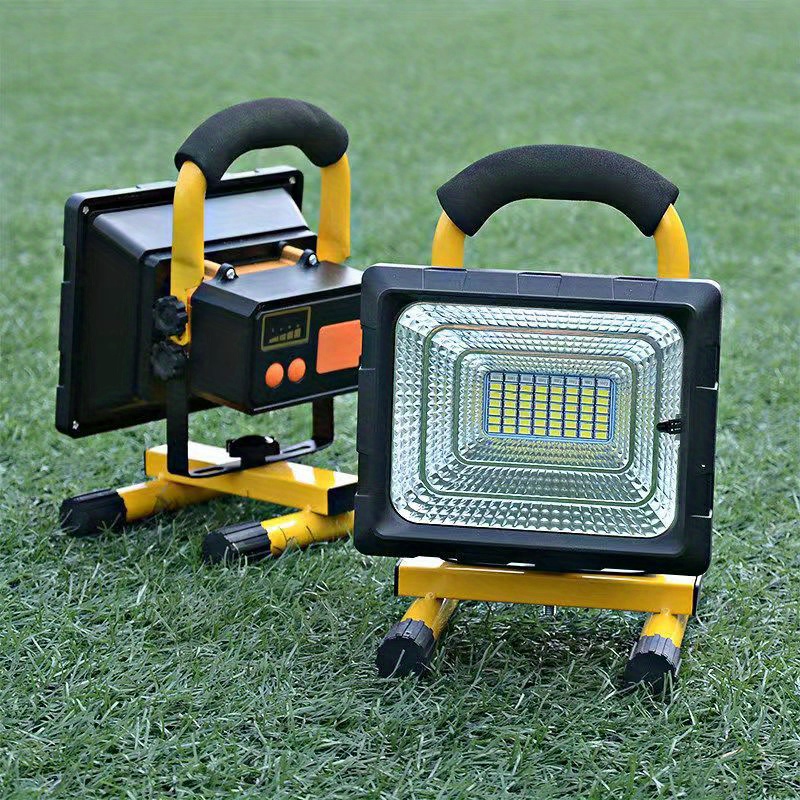 1pc super large capacity super high brightness easy to carry multi functional charging lights emergency lights searchlights suitable for construction site outdoor sports camping fishing home power failure emergency details 10