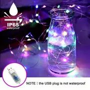 1pc twinkle star 100leds copper wire light strings garden fairy light strings with 8 lighting modes usb powered with remote control for wedding party home christmas decoration 33ft details 1