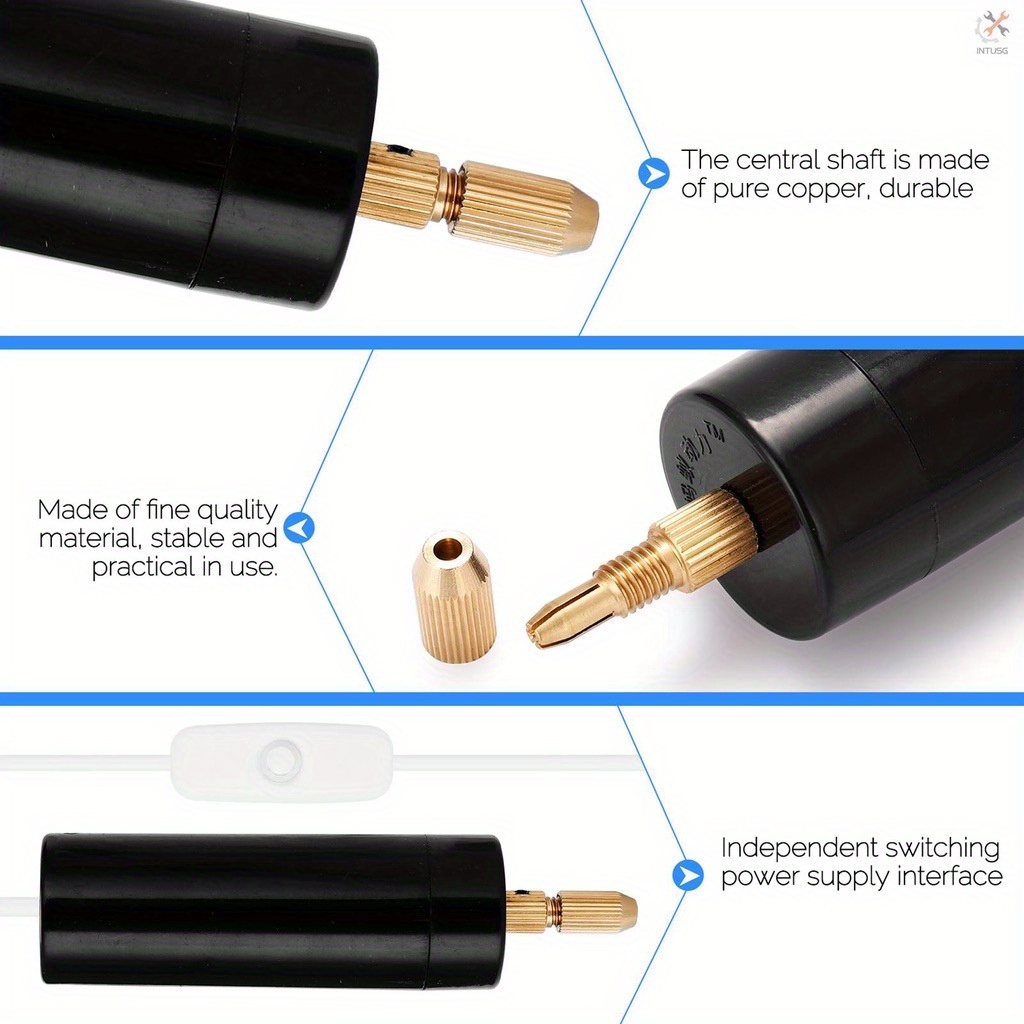 popular   mini electric drills portable handheld micro usb drill 5v for jewelry making diy wood craft for metal wood jewelry tools home electric drill hand drill multi purpose pow details 6
