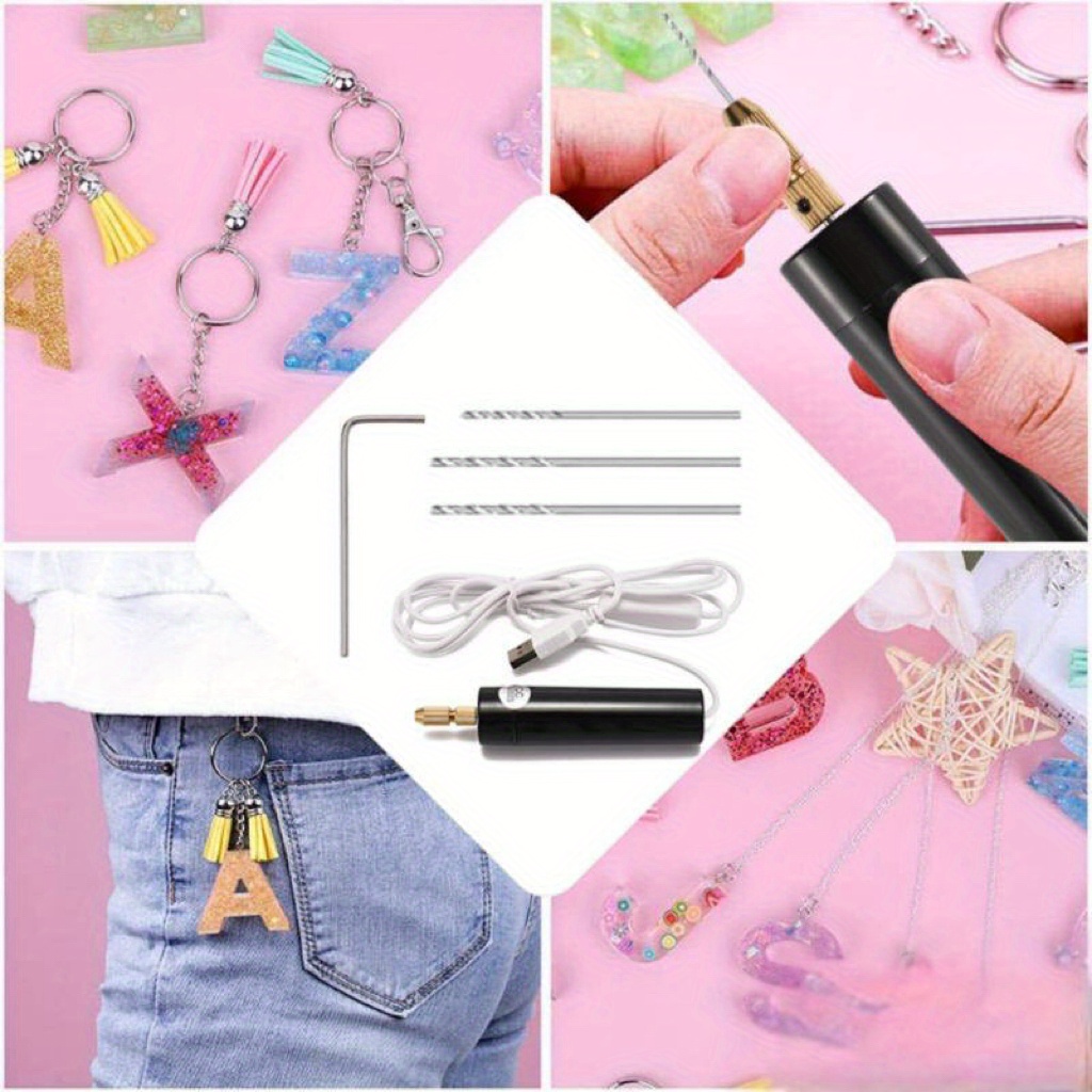popular   mini electric drills portable handheld micro usb drill 5v for jewelry making diy wood craft for metal wood jewelry tools home electric drill hand drill multi purpose pow details 3