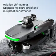 s155 2 7k optical flow dual camera gps high precision positioning drone 5g repeater brushless motor led night vision light four sided obstacle avoidance instant stop smart follow details 17