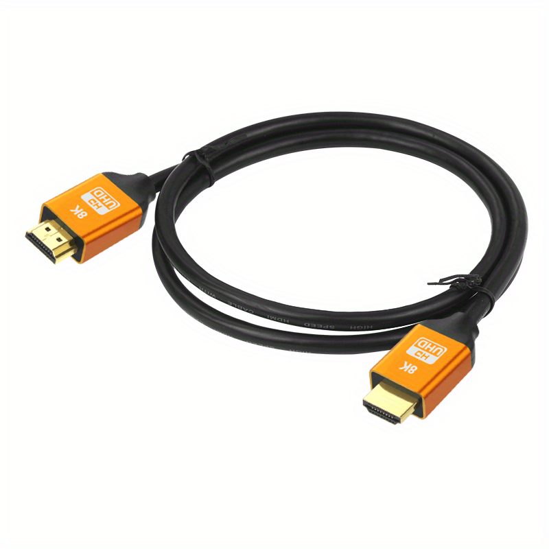 high speed 8k hdmi cable hdmi 2 1 cable aluminum alloy hdmi male to male cable hdmi 2 0 1 4 cable 8k hdmi cable high speed hdmi 2 1 cord 4k120 144hz 8k60hz 3d compatible for ps5 ps4 uhd tv and pc details 5