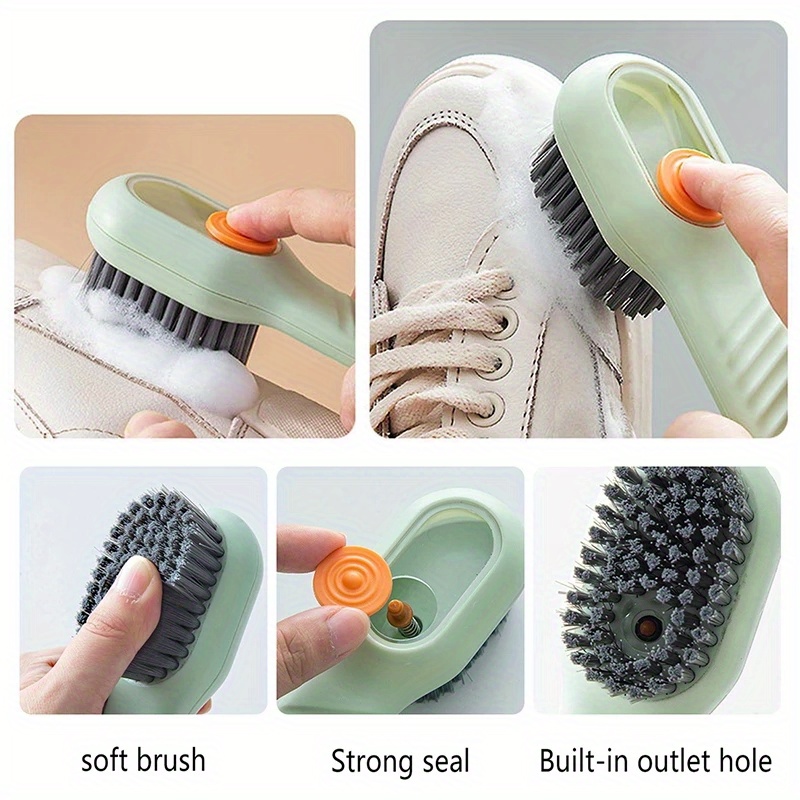 brush shoe brush multi functional liquid shoe brush household soft hair laundry brush wash your shoes without any damage details 1