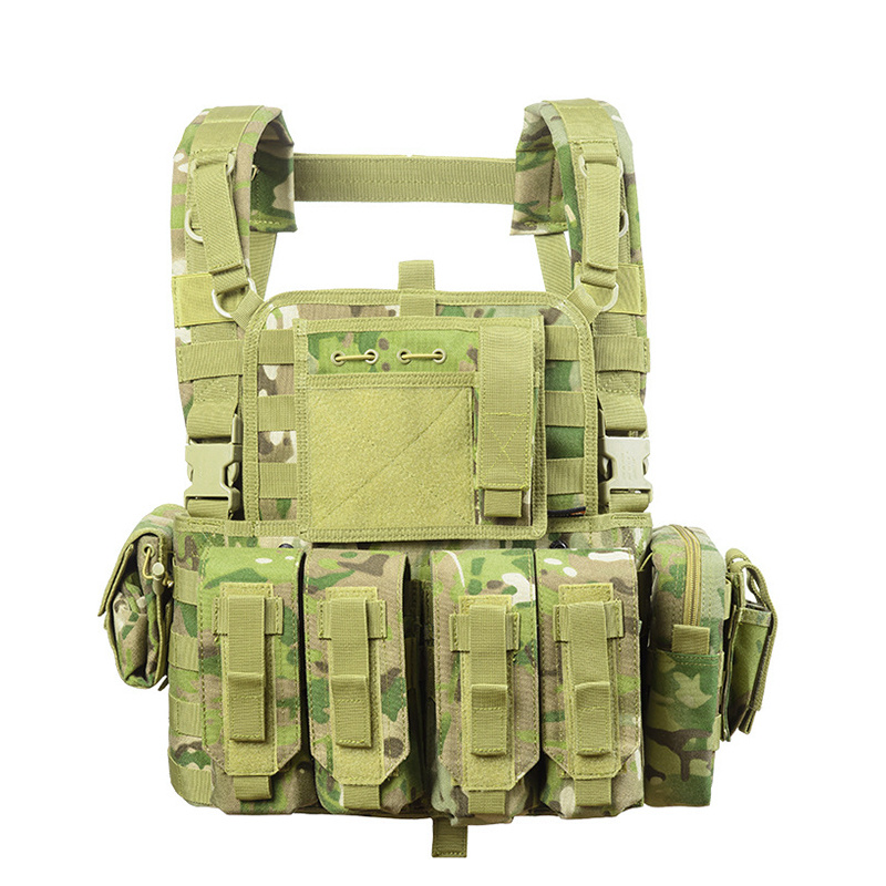 enhance your airsoft paintball experience with this adjustable modular tactical vest details 7