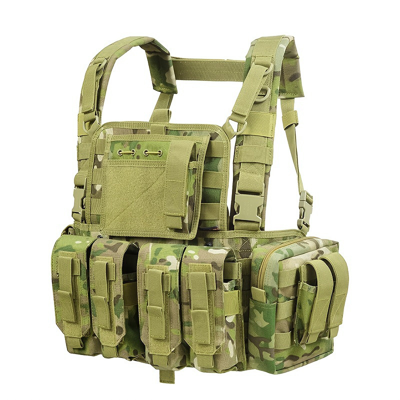 enhance your airsoft paintball experience with this adjustable modular tactical vest details 6