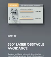 drone with 360 laser obstacle avoidance 3 axis mechanical self stabilizing head gps glonass double mode follow me one key take off landing tap flight gesture photography details 12