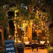 1pc curtain light usb waterproof waterfall fairy tale light string window indoor light suitable for wedding party christmas decorative light halloween decorative light details 6