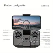 dual hd cameras gesture photo capture foldable design smooth flight new s65pro quadcopter uav drone the cheapest item available perfect toy and gift for adults kids and teenager stuff details 5