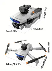 d6 air white rc drone with sd dual esc camera optical flow positioning 540 intelligent obstacle avoidance details 19