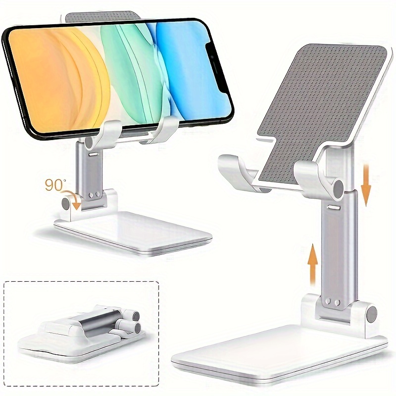 adjustable desktop phone and tablet stand universal cell phone holder for iphone for ipad for xiaomi desktop tablet support details 2