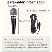 professional dynamic wired microphone live dynamic microphone details 1