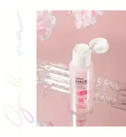 sakura makeup remover water plant extracts cleansing water 100ml 3 38oz face eye lip cleansing liquid refreshing cosmetic details 12
