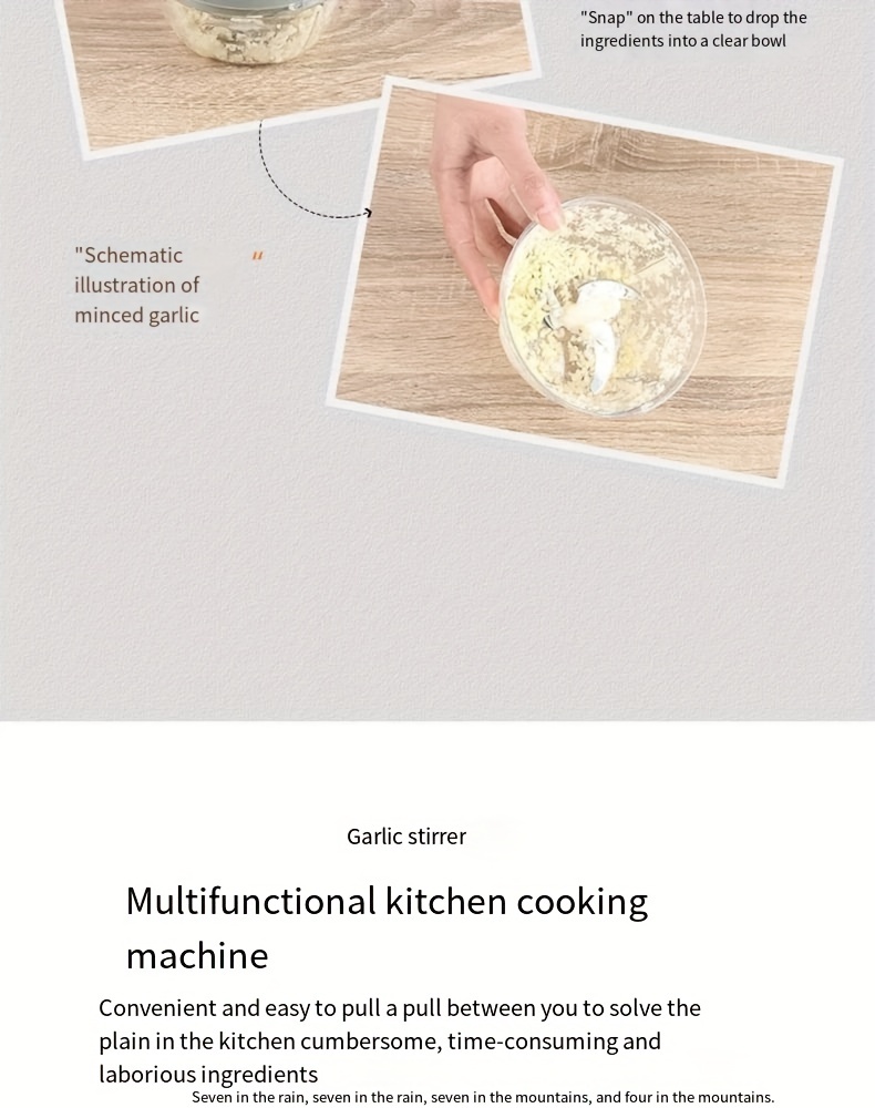 1pcs vegetable cutter multifunctional garlic masher garlic grinder garlic masher vegetable cutter creative fruit masher manual garlic masher kitchen supplies kitchen gadgets 500 900 ml details 9