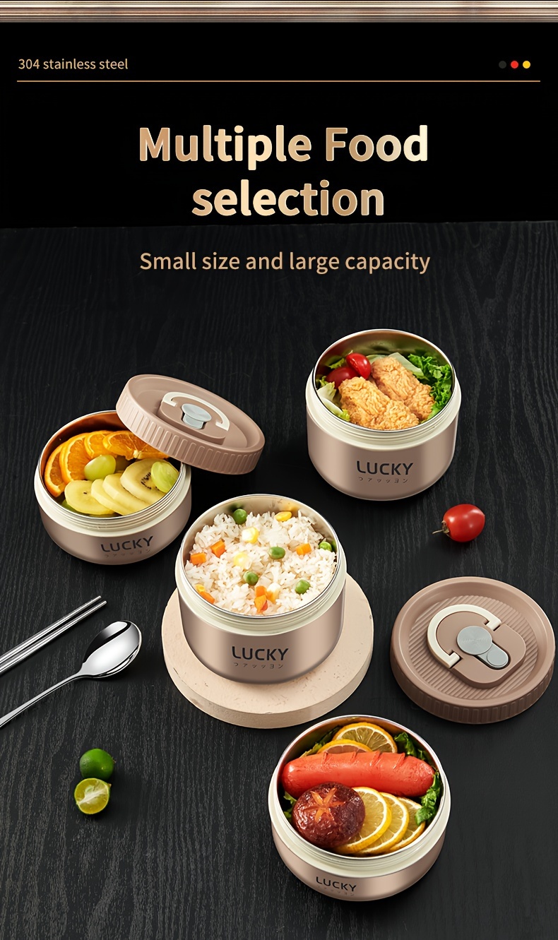 lunch box portable 304 stainless steel insulated lunch box details 9