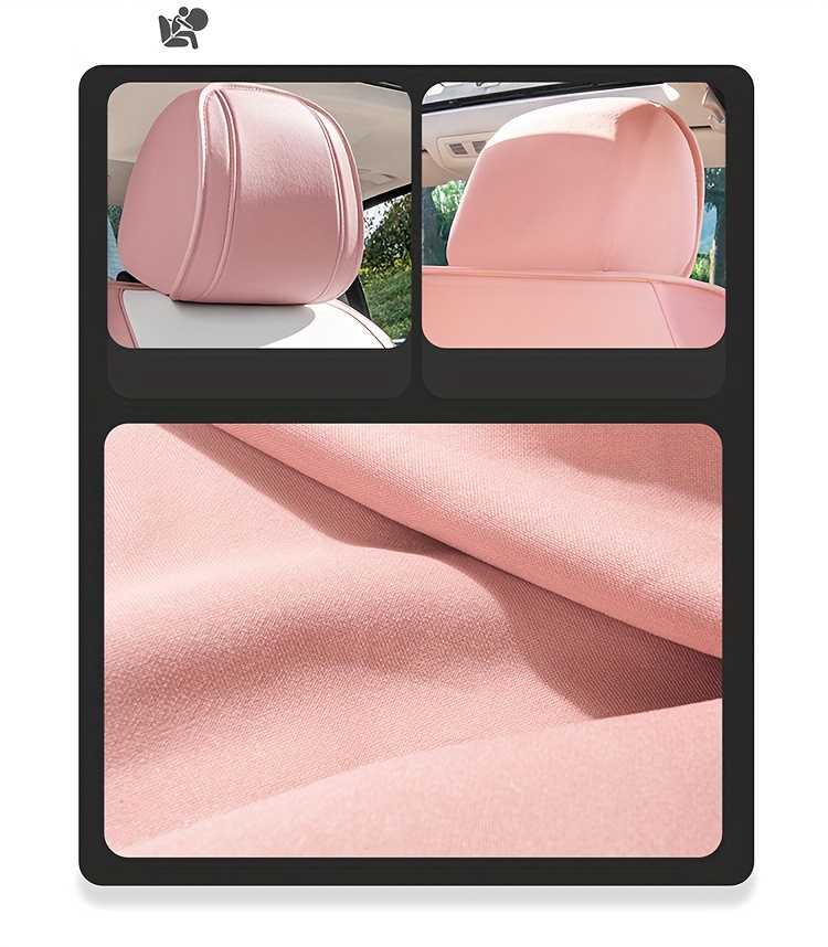 car seat cushion four seasons universal seat cover fully encircling seat cushion faux leather new cartoon goddess special breathable seat cover details 19