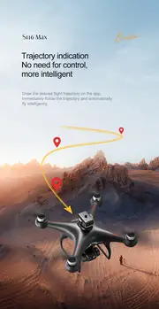 S116 Remote Control Brushless Drone With Dual Camera,optical Flow Positioning,four-sided Infrared Obstacle Avoidance details 12