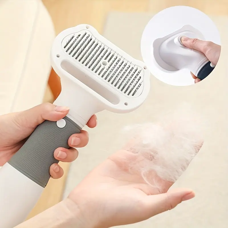 pet grooming blow dryer for cats and dogs wind control 3 blowing 220 240v with type c plug no battery required professional pet hair remover comb cat and dog fur brush styling tool Product details 7