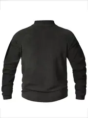 mens casual pullover sweatshirt for fall winter outdoor activities details 21