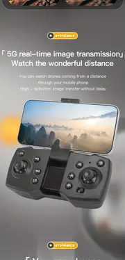 ae11 drone with hd dual camera high definition picture transfer long primary range remote control long distance quadcopter gesture to take pictures intelligent obstacle avoidance gift details 8