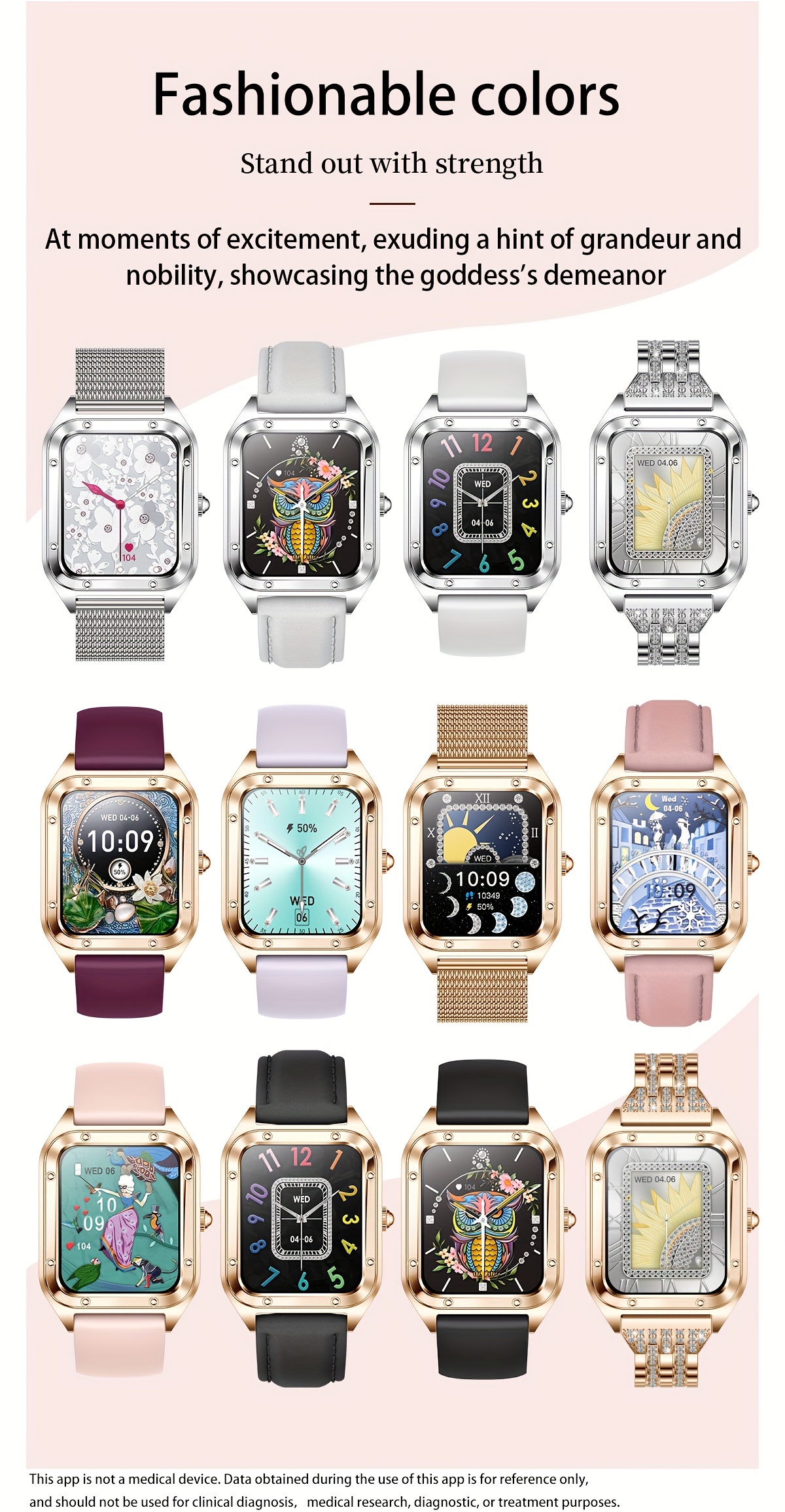 womens smart watch answer dial 1 57 smart watch for android and ios phones ip67 water resistant fitness watch ai voice features for women men details 13