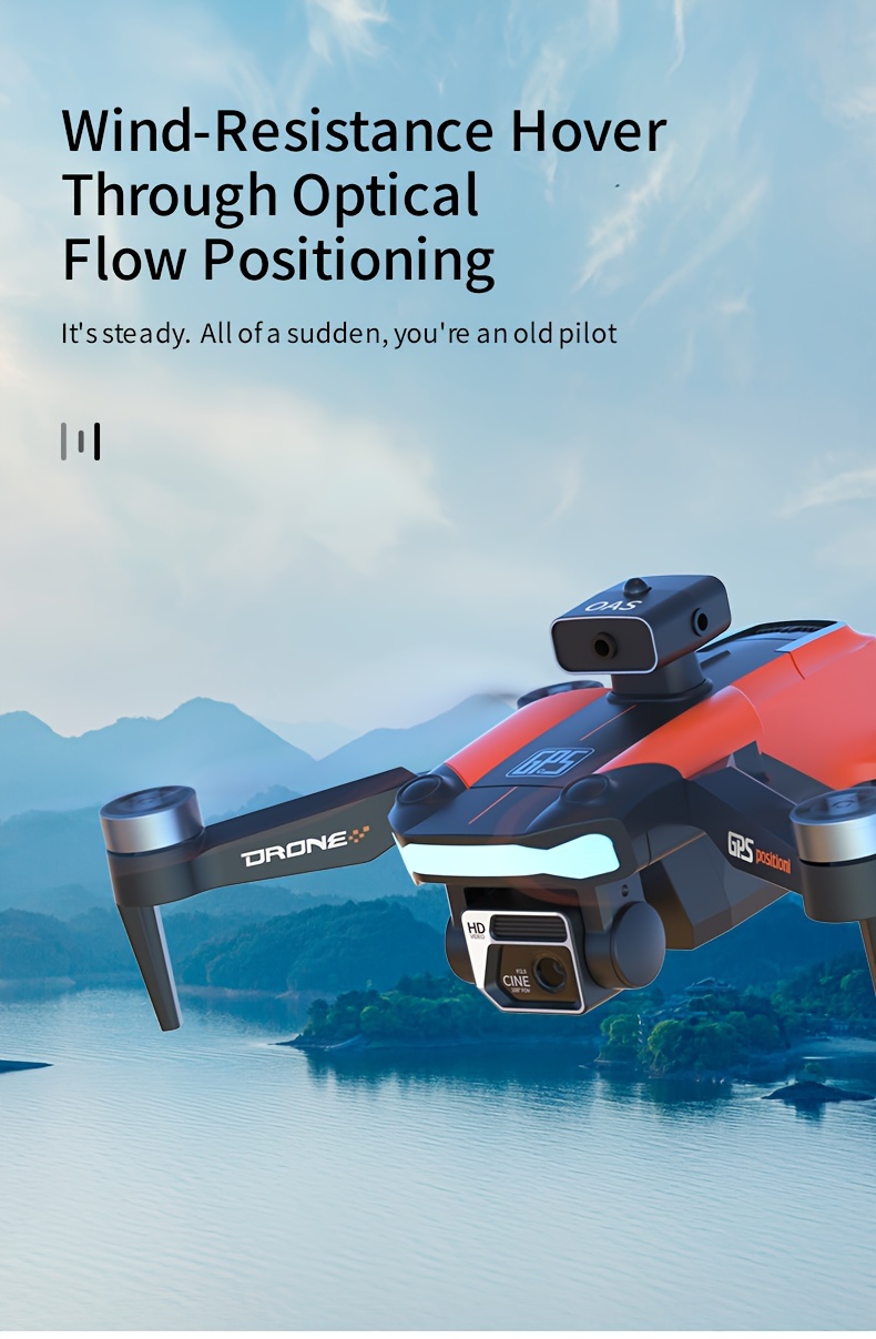 X26 Remote Control Drone Quadcopter:GPS Optical Flow Dual Positioning Switching, HD ESC Camera, Built-in WIFI Connection For Mobile Photography And Video Recording, Intelligent Return, Obstacle Avoidance, Headless Mode, Gift For Drone Enthusiasts details 7