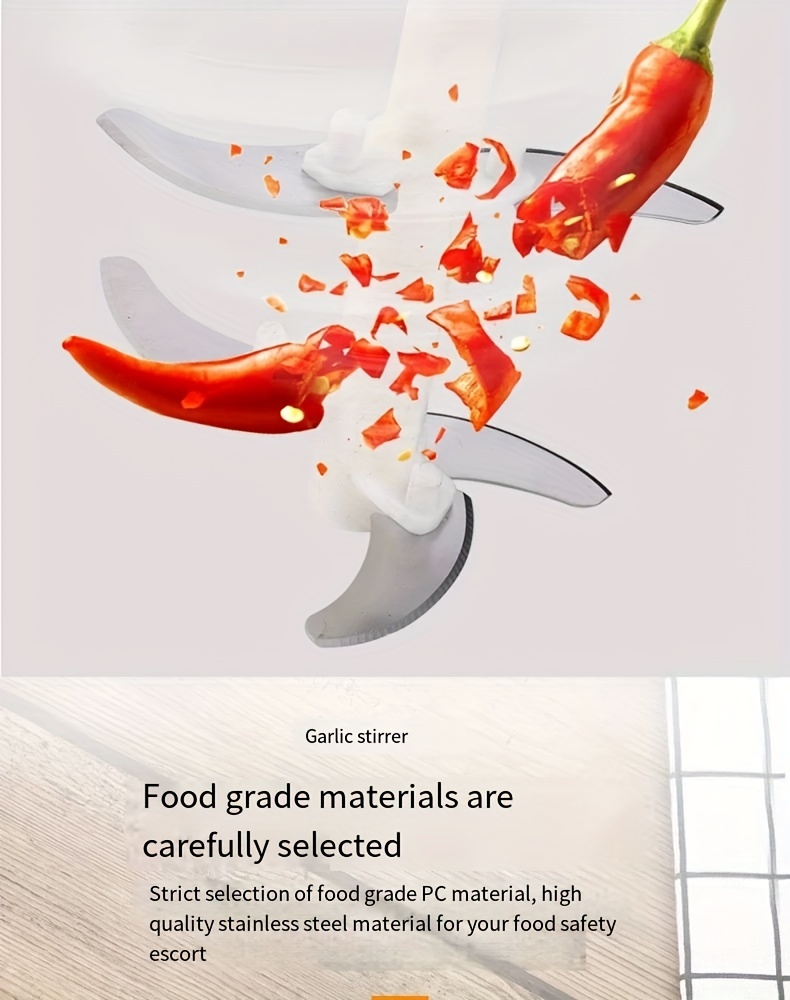 1pcs vegetable cutter multifunctional garlic masher garlic grinder garlic masher vegetable cutter creative fruit masher manual garlic masher kitchen supplies kitchen gadgets 500 900 ml details 15