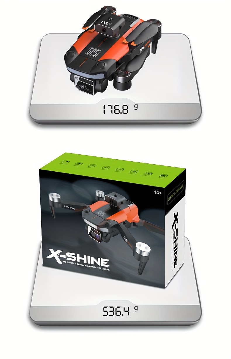 X26 Remote Control Drone Quadcopter:GPS Optical Flow Dual Positioning Switching, HD ESC Camera, Built-in WIFI Connection For Mobile Photography And Video Recording, Intelligent Return, Obstacle Avoidance, Headless Mode, Gift For Drone Enthusiasts details 21