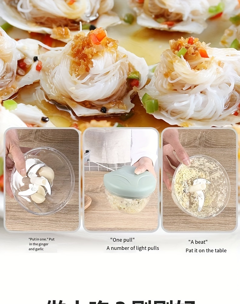 1pcs vegetable cutter multifunctional garlic masher garlic grinder garlic masher vegetable cutter creative fruit masher manual garlic masher kitchen supplies kitchen gadgets 500 900 ml details 12