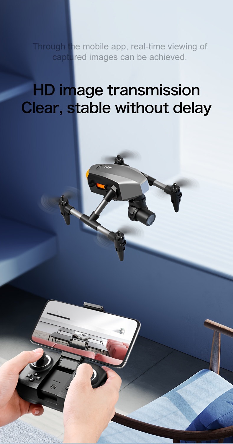 xd1 pro hd mini camera drone alloy appearance optical flow radar obstacle avoidance gravity sensor altitude hold headless mode 3d flip carrying bag details 9