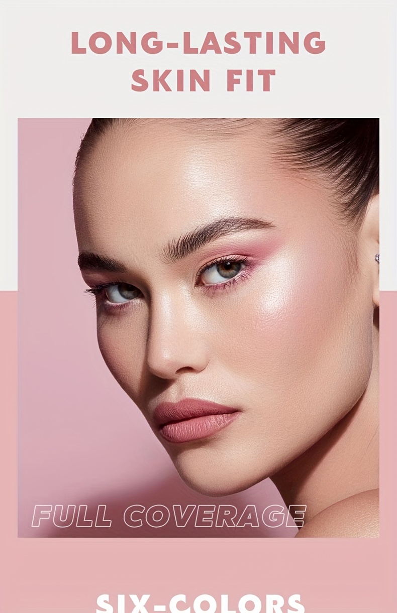 beauty glazed 6 color concealer for spotless brightened skin decrease tear gaps dark circles even skin tone details 1