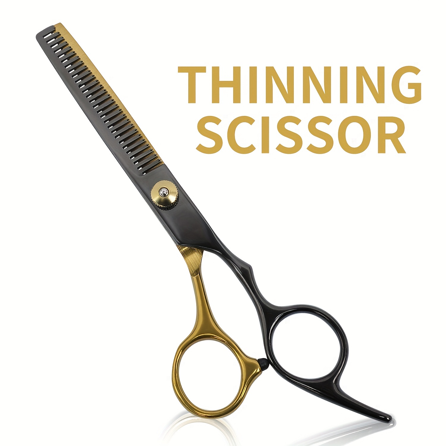 14pcs professional hair cutting scissors kit shears for men and women with thinning blending and cutting functions complete for barbers and stylists details 8