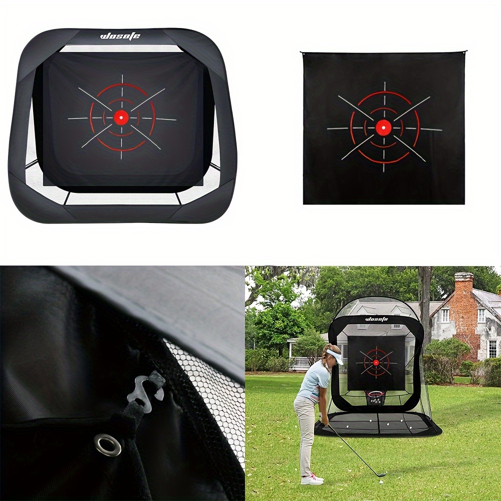 1pc golf hitting cloth mercerized velvet swing target cloth impact resistant durable flexible and not easy to be damaged easy to install practice net multi functional target cloth for golf fans details 1
