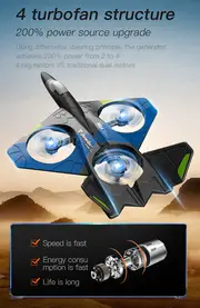 v27 gesture sensing aerial hd remote control aircraft single battery one click ascending headless mode gesture photography 360 rolling christmas gift details 5