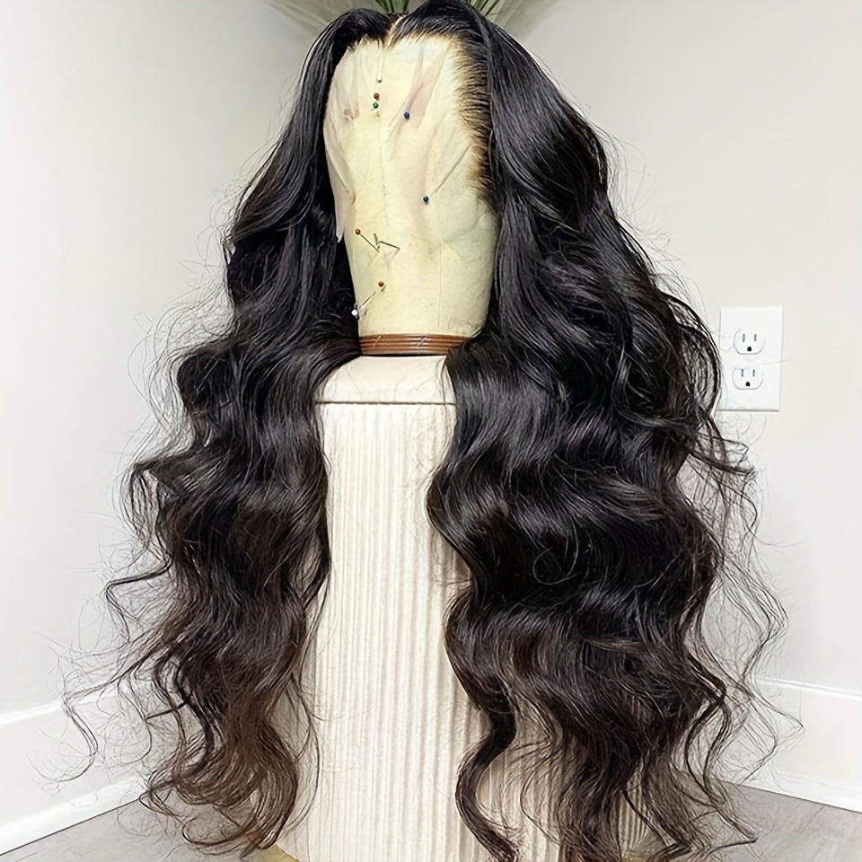 body wave lace front wig 13x4 lace front wigs for women brazilian remy huma hair wig 150 details 2