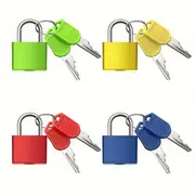 1pc suitcase lock with key metal hanging lock luggage hanging lock multi hanging lock school gym key hanging lock details 23