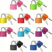 1pc suitcase lock with key metal hanging lock luggage hanging lock multi hanging lock school gym key hanging lock details 25