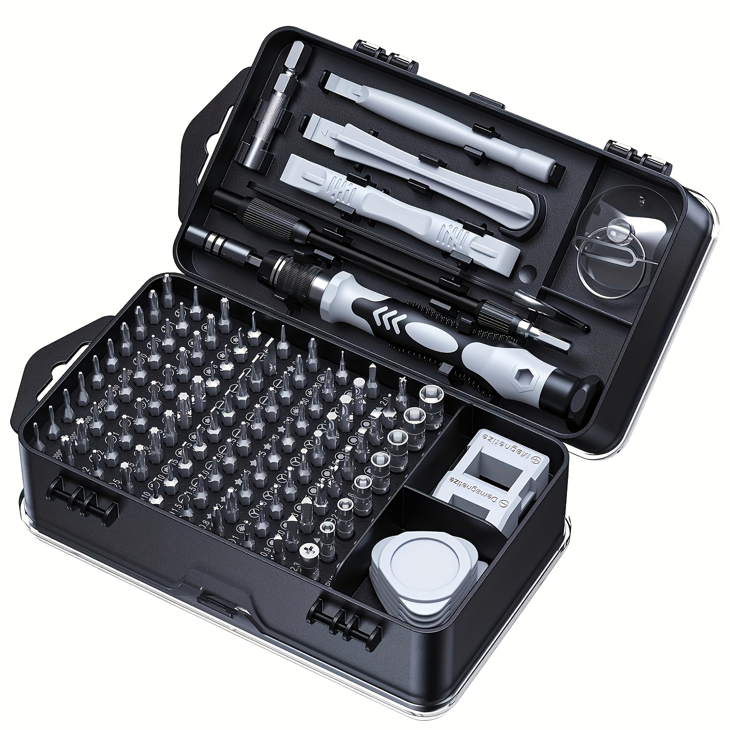 precision screwdriver tool set 115 in 1 tool set convenient repair tool for computer mobile phone watch camera notebook the screwdriver head   of high quality chromium vanadium steel high hardness will not damage the device details 0