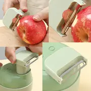 Procesador de alimentos eléctrico multifuncional 4-en-1 con batería re ble de 1200mAh de , USB, , cuchillas inoxidable, y cortadora de verduras inalámbrica y portátil, herramienta de preparación - detalles 5