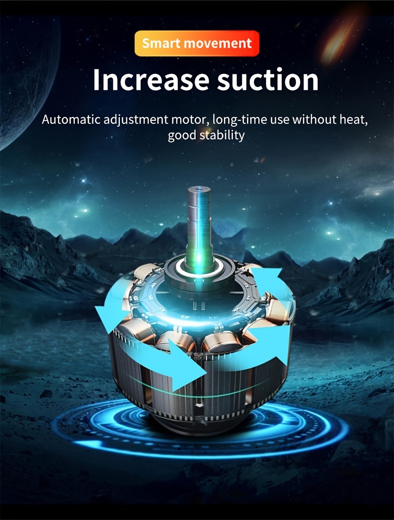 1pc wireless portable vacuum cleaner cordless vacuum cleaner car vacuum cleaner suitable for home car office and outdoor use multifunctional handheld high power vacuum cleaner cleaning tool details 5
