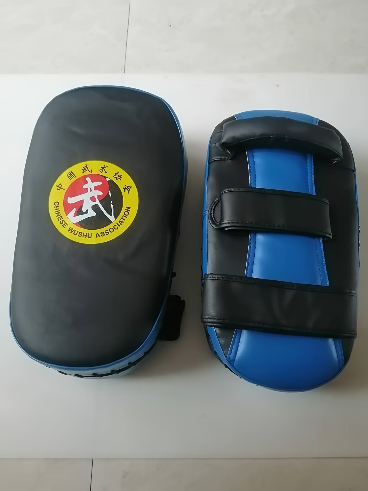 1 blue black taekwondo soft ultra thick leather with for all ages boxing martial arts training details 1